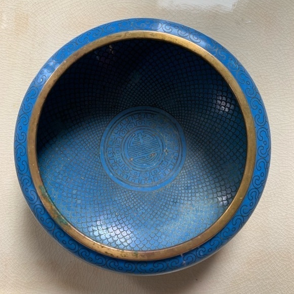 Vintage Cloisonné Bowl
